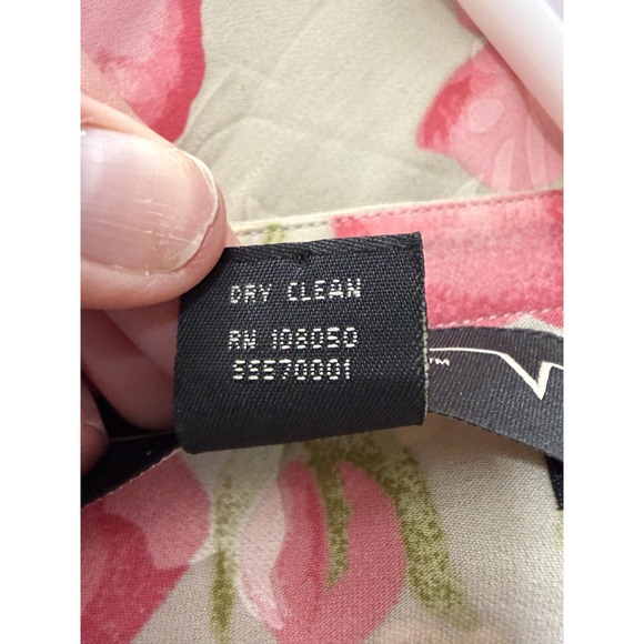 Lane Bryant Silk Skirt Top Set Womens 2X Beige Pink Floral Lace 2 Piece Outfit - Picture 4 of 16